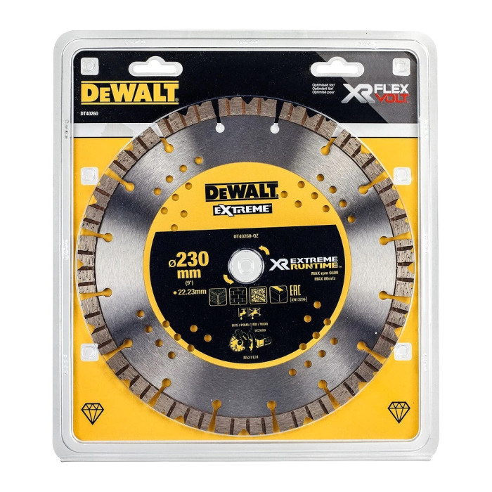 DEWALT KOTÚČ DIAMANTOVÝ EXTREME 230 X 22 23MM DT40260