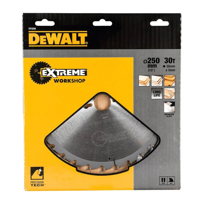 DEWALT KOTÚČ PÍLOVÝ EXTREME 250 X 30MM 30 ZUBOV DT4226