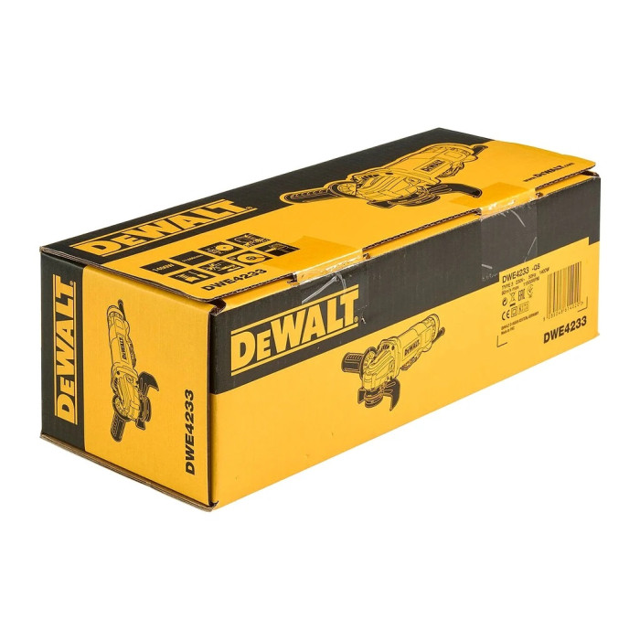 DEWALT BRÚSKA UHLOVÁ ELEKTRICKÁ 1400W 125MM DWE4233