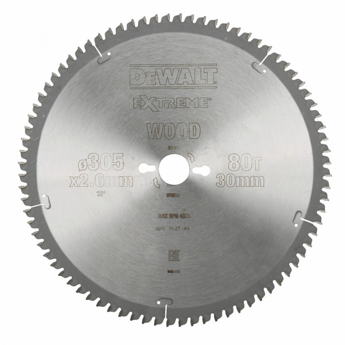 DEWALT KOTÚČ PÍLOVÝ 305 X 30MM 80 ZUBOV DT4283