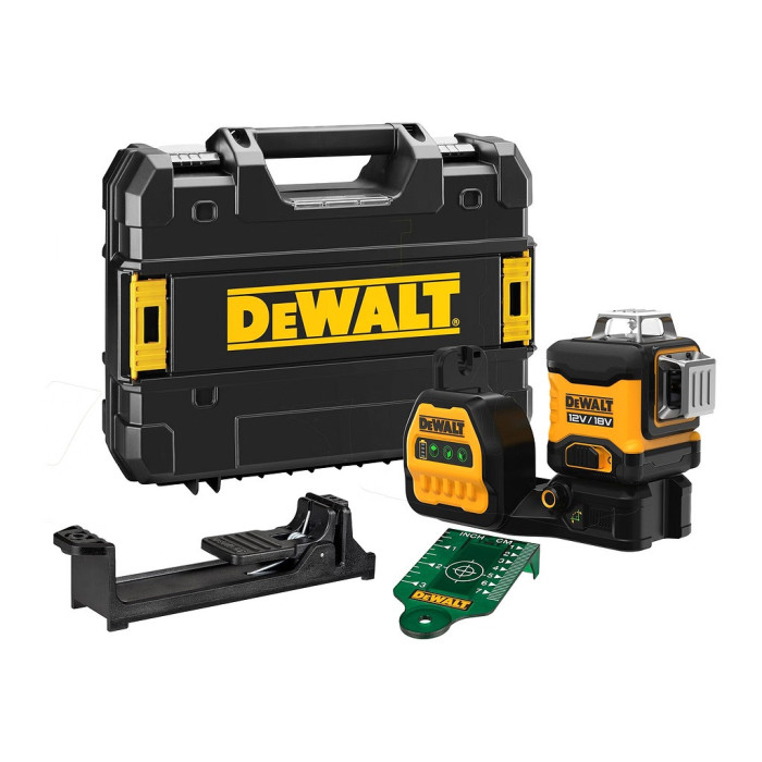 DEWALT LASER KRÍŽOVÝ AKUMULÁTOROVÝ ZELENÝ 12 - 18V 35M DCE089NG18