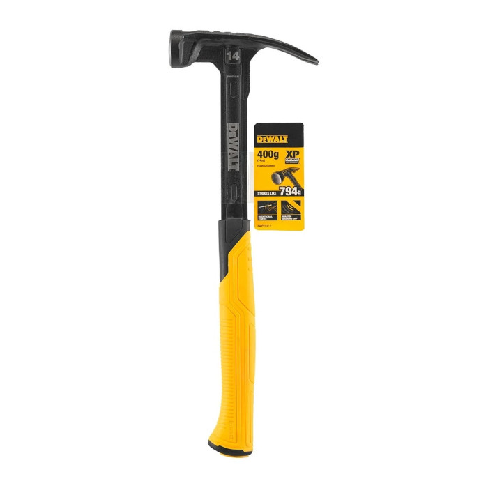 DEWALT KLADIVO OCEĽOVÉ HIGH VELOCITY 400GR DWHT51145-0