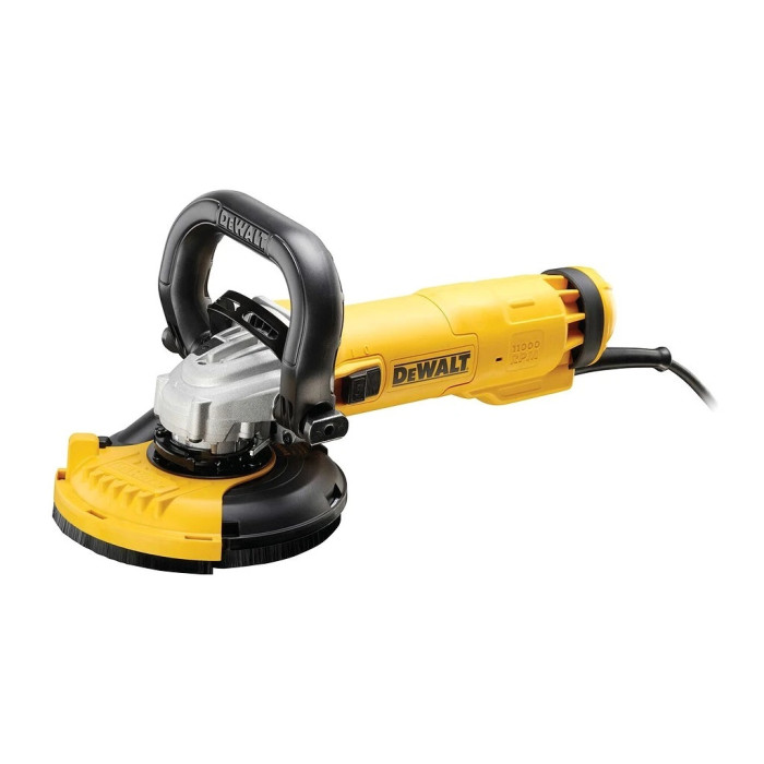 DEWALT BRÚSKA UHLOVÁ ELEKTRICKÁ NA BETÓN 1200W 125MM ODSÁVACÍ KRYT DIAMANTOVÝ KOTÚČ KUFOR DWE4217KT