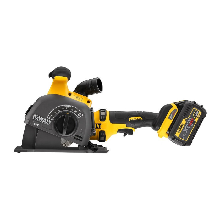 DEWALT FRÉZA AKUMULÁTOROVÁ DRÁŽKOVACIA FLEXFOLT® 54V 6AH 125MM DCG200T2