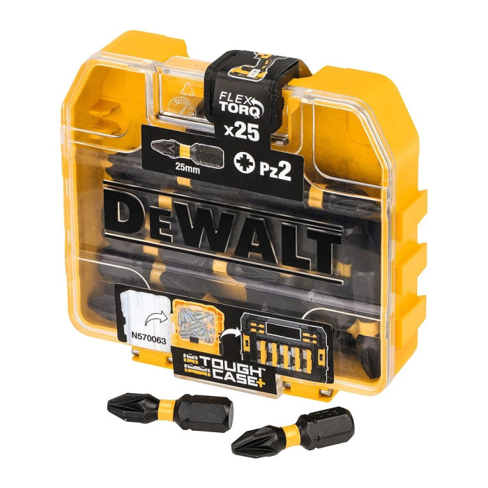 DEWALT BITY SKRUTKOVACIE PZ2 25MM 25KS DT70556T