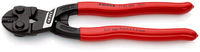 KNIPEX KLIEŠTE PÁKOVÉ KOMPAKT 200MM 7101200