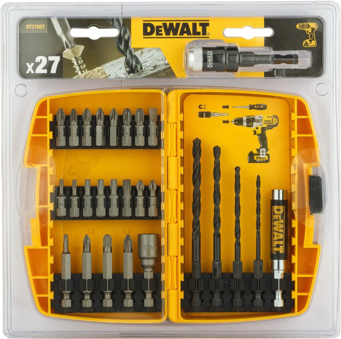 DEWALT BITY A VRTÁKY SADA 27KS DT71507