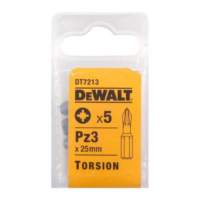 DEWALT BIT SKRUTKOVACÍ PZ3 25MM 1KS DT7213