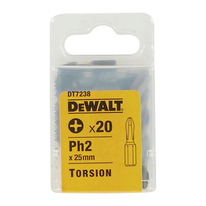 DEWALT BIT SKRUTKOVACÍ PH2 25MM 1KS DT7238