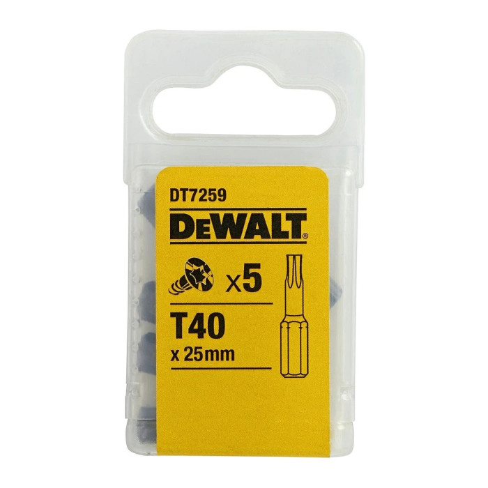 DEWALT BIT SKRUTKOVACÍ T30 25MM 1KS DT7258