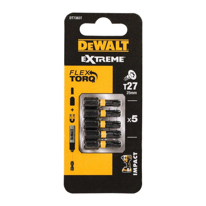 DEWALT BIT SKRUTKOVACÍ EXTREME T27 25MM 1KS DT7383T