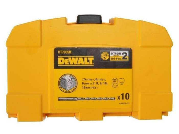 DEWALT VRTÁKY SADA SDS PLUS 10KS DT7935B