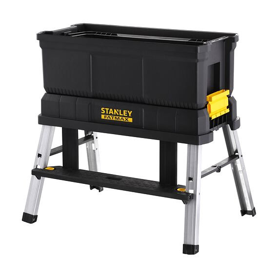 STANLEY BOX NA NÁRADIE FATMAX PLUS SCHODÍKY 3 V 1 VÝŠKA 45CM NOSNOSŤ 150KG FMST81083-1