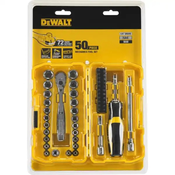 "DEWALT SADA NANO PLUS RAČŇA 50 DIELNA 1/4 DW - 816100"""