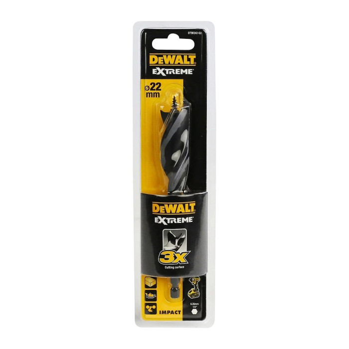 DEWALT VRTÁK DO DREVA EXTREME 22 X 152MM DT90242