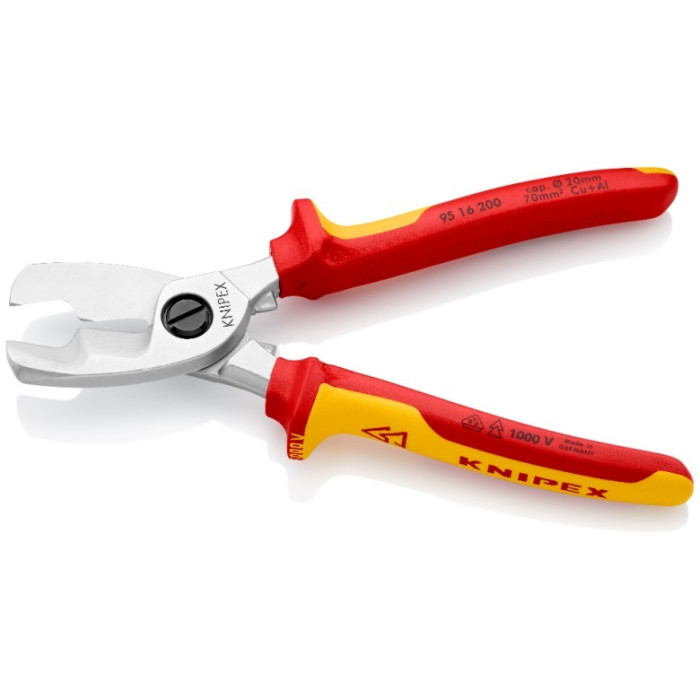 KNIPEX KLIEŠTE NA KÁBLE VDE 200MM 9516200