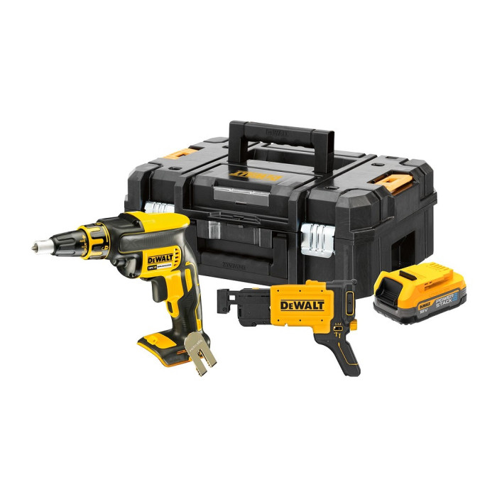 DEWALT SKRUTKOVAČ AKUMULÁTOROVÝ 18V 1.7AH POWERSTACK™ DCF620E1K