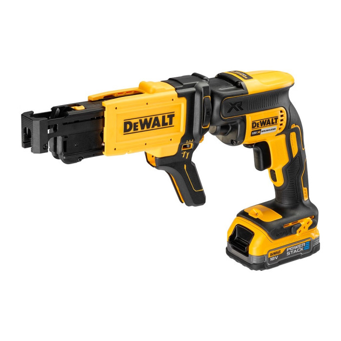 DEWALT SKRUTKOVAČ AKUMULÁTOROVÝ 18V 1.7AH POWERSTACK™ DCF620E1K