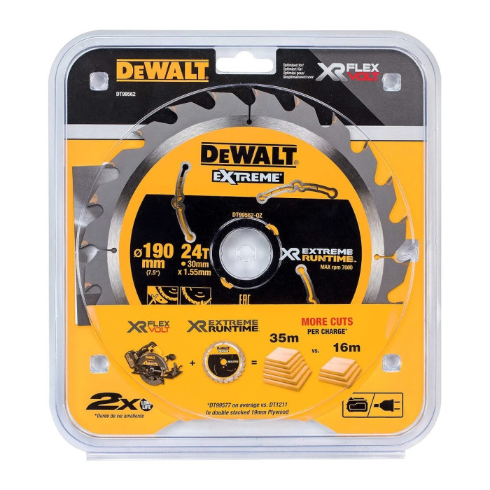 DEWALT KOTÚČ PÍLOVÝ 190 X 30MM 24 ZUBOV DT99562