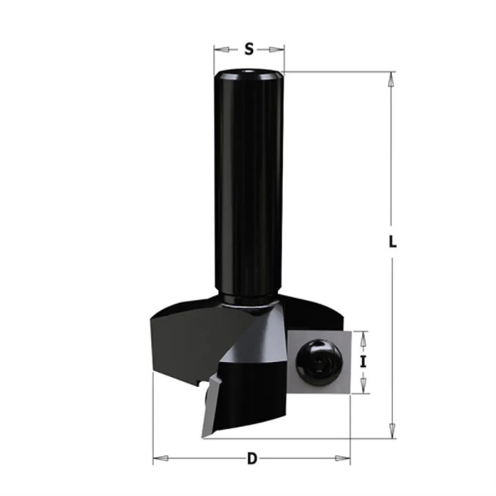 CMT FRÉZA/PLOCHY MINI D38/12/L60 S12/35