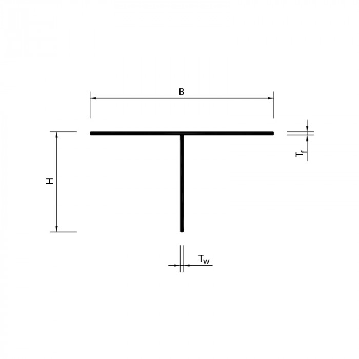 PROFIL ALU T80/45/2/3000 MM DRÁŽKA PANELSYSTEMS