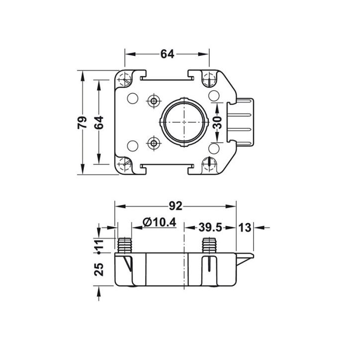 AXILO PODLOŽKA NA NARAZENIE, 637.76.335