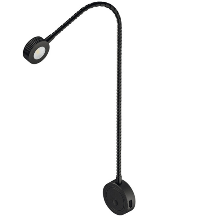 HÄFELE LED 2034 LAMPA USB 12V 3000K 363MM ČIERNA 833.74.088