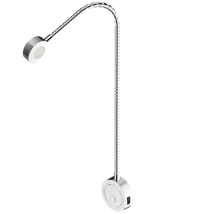 HÄFELE LED 2034 LAMPA USB 12V 3000K 363MM CHRÓM 833.74.088