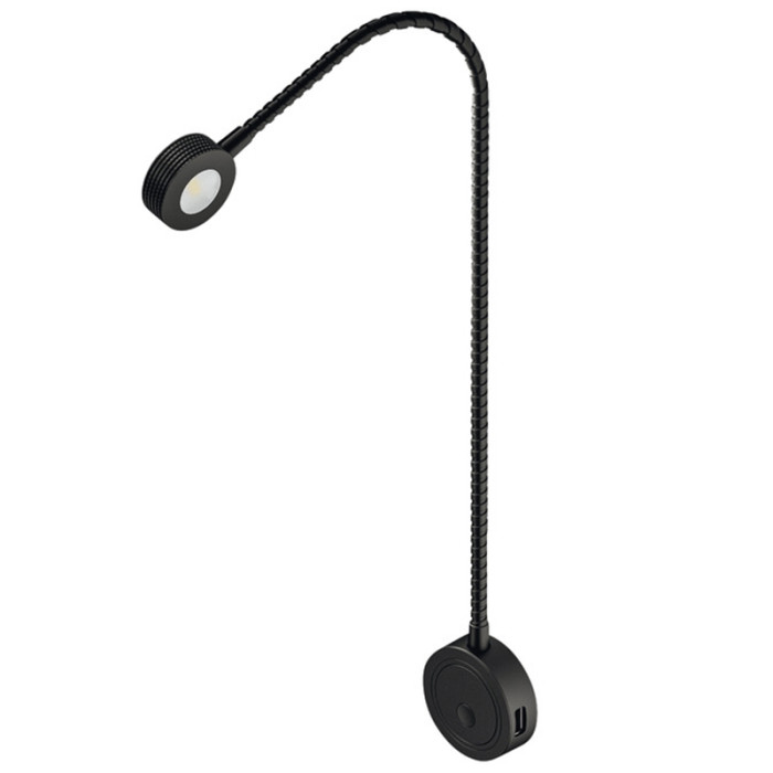 HÄFELE LED 3034 SVETLO 24V 3000K 363 MM ČIERNA 833.75.088