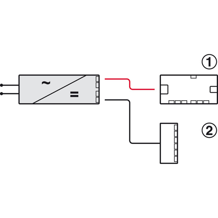 HÄFELE LED DRIVER SO SPÍNAČOM ECO 24V 60W 833.75.938