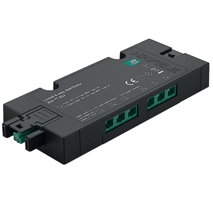 HÄFELE LED ROZBOČOVAČ 6 CESTNÝ BEZ SPÍNAČA 24V 120 W BOX TO BOX 833.77.832