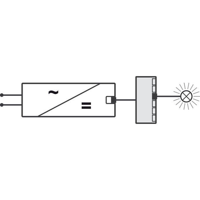 HÄFELE LED ROZBOČOVAČ 24V 120 W 6 CESTNÝ 833.77.839