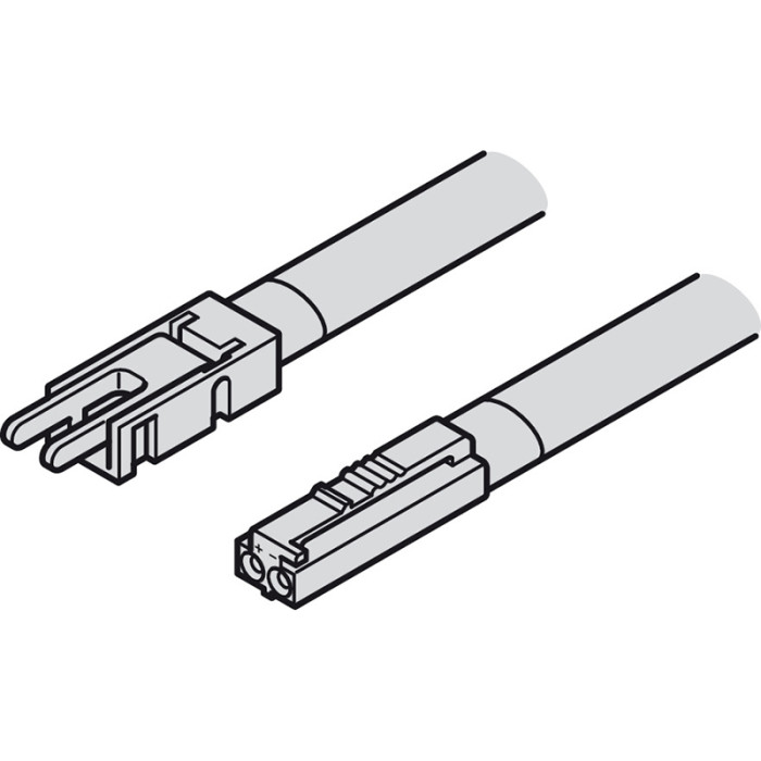 HÄFELE LED PRÍVODNÝ KÁBEL 12V 2M PRE PÁSKY 5MM 833.95.705