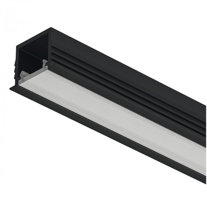 HÄFELE LED PROFIL 1103 ALU 11MM 3M ČIERNY, 833.95.723