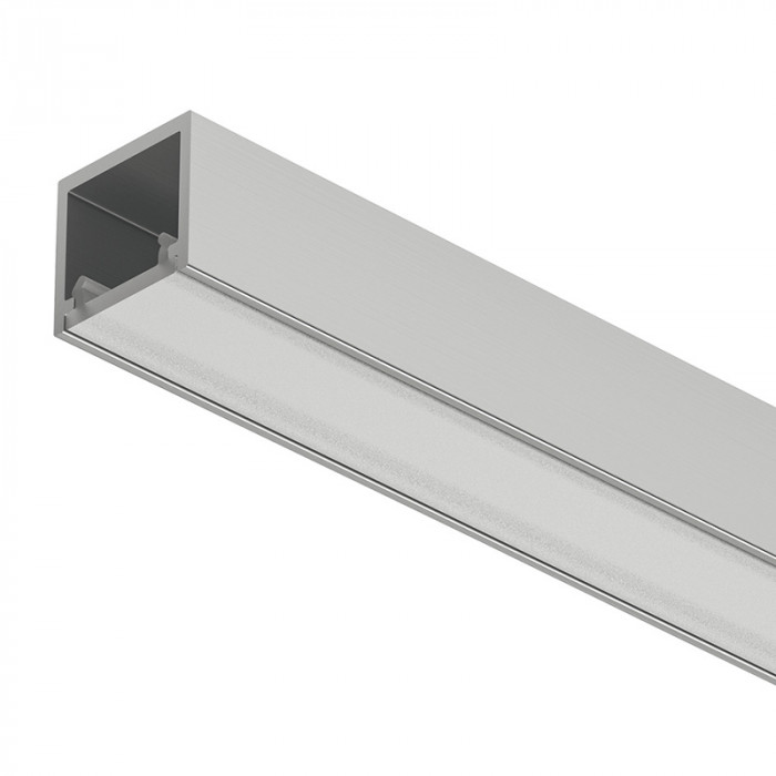 HÄFELE LED PROFIL 2102 ALU 11MM 3M STRIEBORNÝ, 833.95.734