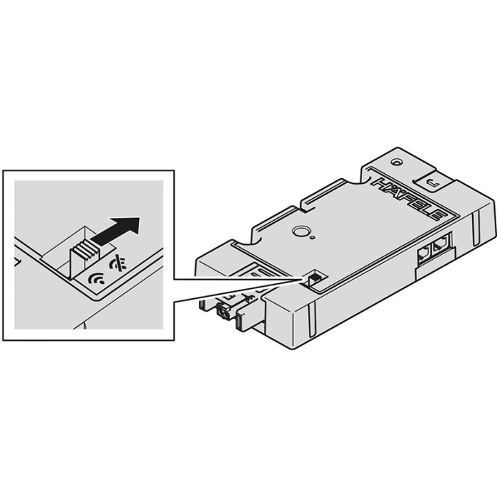 HÄFELE LED ROZBOČOVAČ CONNECT MESH 2-CESTNÝ SO SPÍNAČOM 24V 120W 850.00.845