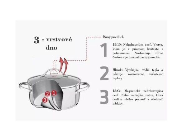 TRAMONTINA HRNCE SADA,UNA, NEREZ - SKLO, 7KS