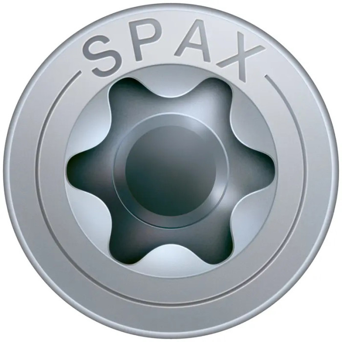 SPAX SKRUTKA UNIVERZÁL T20 4.0 - 50 - 32 ZAPUSTENÁ BIELY ZINOK