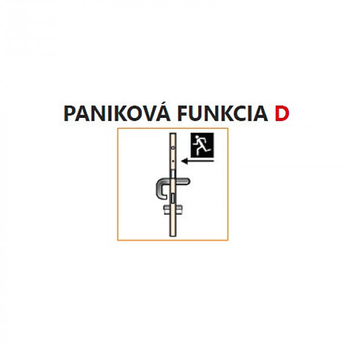 KFV-PANIKOVÉ KOVANIE,ZÁMOK EP960, F/16-45-92-9, D, B001
