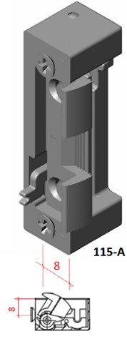 MECHANICKÝ VRÁTNIK,115-A,      NÁBEH HRUBÝ
