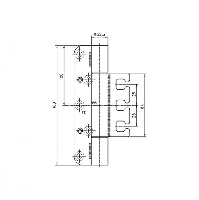 SS-ZÁVES VX 7939/160-4FD,VBR+,NEREZ