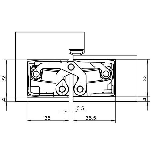 SIMONSWERK ZÁVES TECTUS,TE540 3D, F1