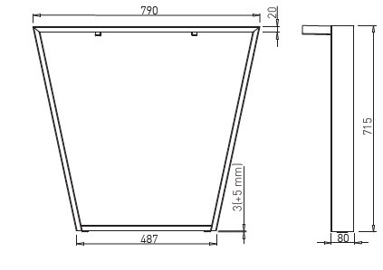 VOGA NOHA U-LEG R9006 30655