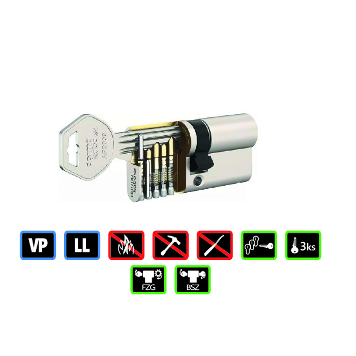 CYLINDRICKA VLOŽKA DORMAKABA EAP2PRO 60/75 FZG BSZ