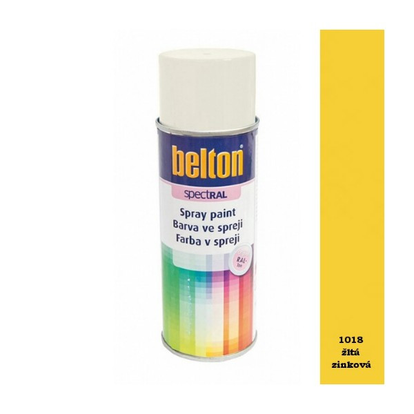 BELTON SPRAY RAL 1018 ŽLTÁ 400ML