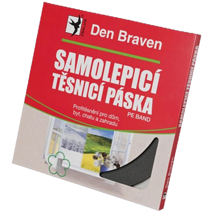 DEN BRAVEN PÁSKA PE ŠEDÁ 12 - 3MM 20M