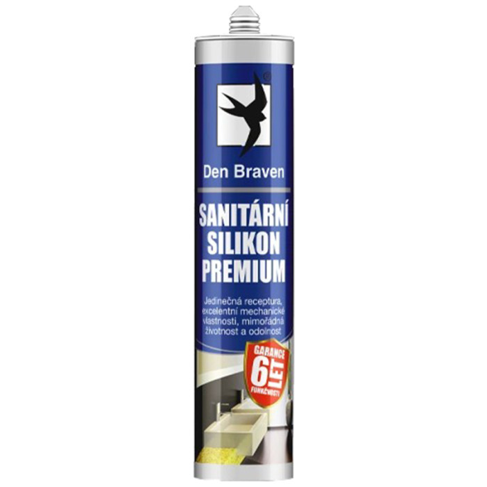 DEN BRAVEN SILIKÓN - S TMEL PREMIUM BIELA TPZ 280ML