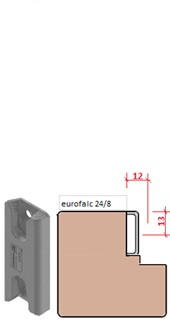 SIEGENIA SAMOSTATNÝ PROTIKUS K ROLKE Kopibo EUROFALC 24/8 56MM