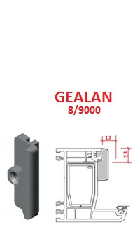 SIEGENIA-SAMOSTATNÝ PROTIKUS, K ROLKE Kopibo, GEALAN 8/900, 56MM