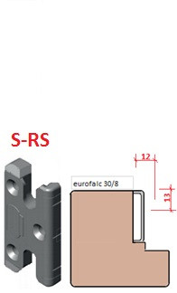 SIEGENIA-SAMOSTATNÝ PROTIKUS, K ROLKE Kopibo, EUROFALC 30/8, S-RS